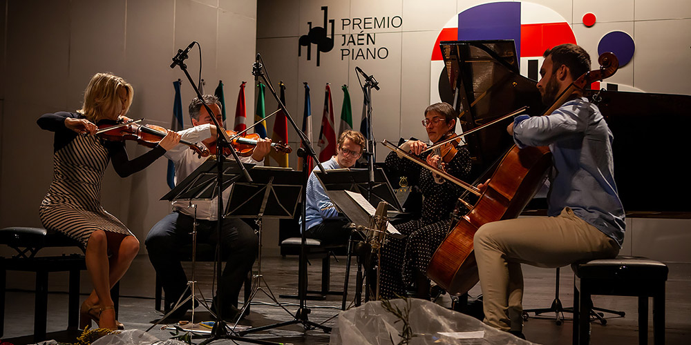 La música de cámara protagoniza la semifinal del 65º Premio de Piano “Jaén” con el Cuarteto Bretón