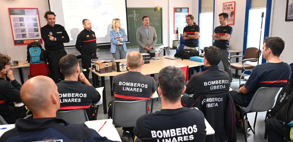 Formación en Linares para Bomberos de varios municipios andaluces