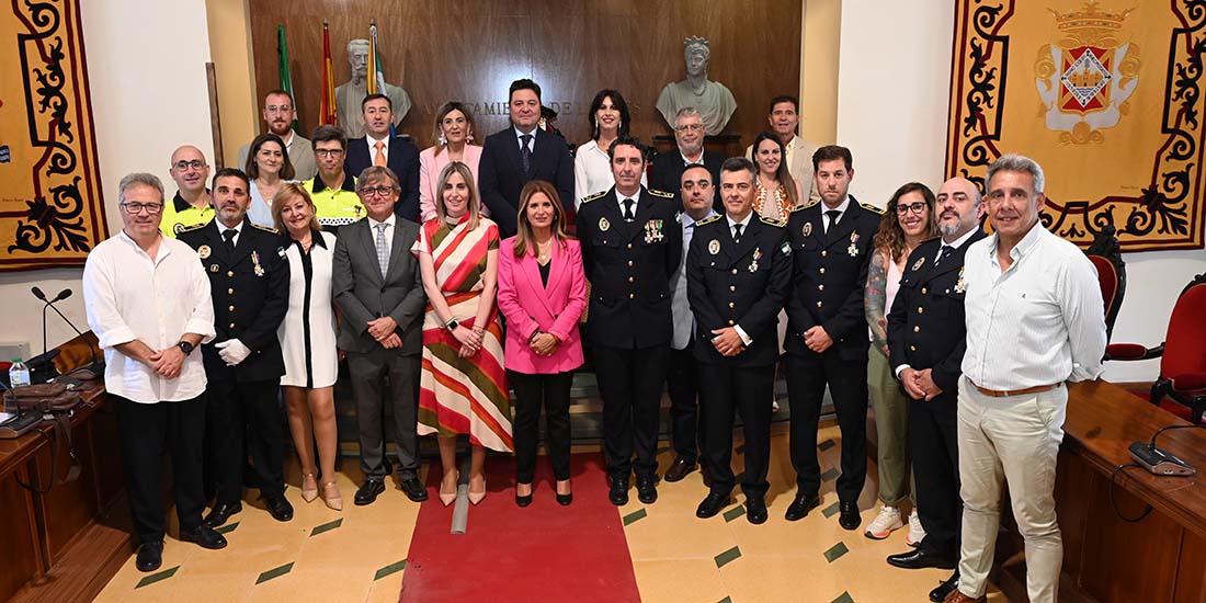 La Policía Local celebra un acto institucional con motivo de la festividad de su patrón